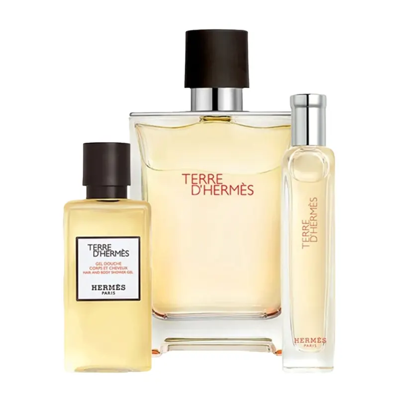 Hermes Terre d Hermes EDT Set For Him - 3 pcs