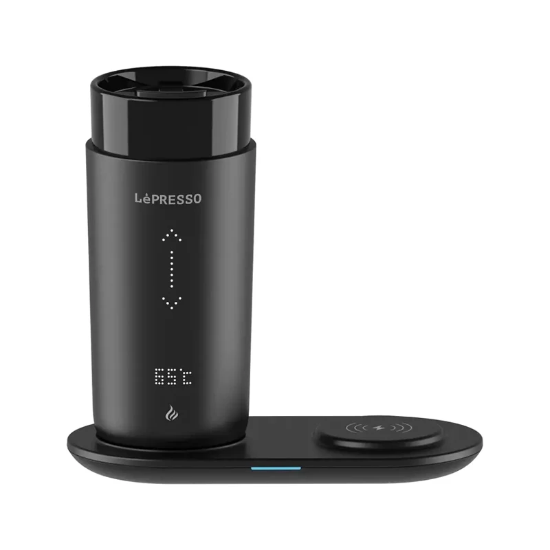 Lepresso Smart Travel Heating Mug - Black