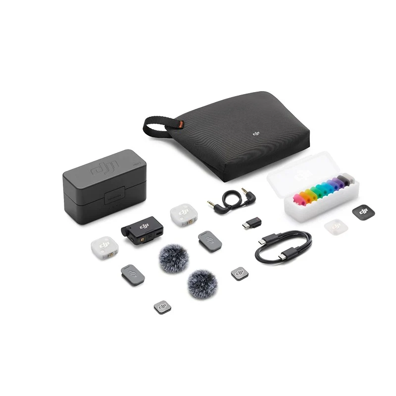 DJI Mic Mini 2 (2 TX + 1 RX + Charging Case)