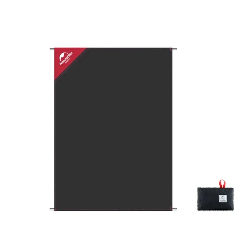 Naturehike Outdoor Multi Functional Ultra Light Floor Cloth - Black L (143*200)