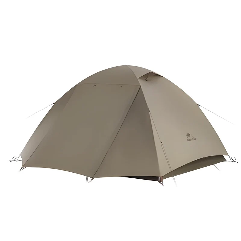 Naturehike Yunchuan Series Tent - Light Coffee Brown (210*(45+140+45)*115)