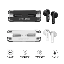 Monster Airmars XKT08 True Wireless Bluetooth Earbuds