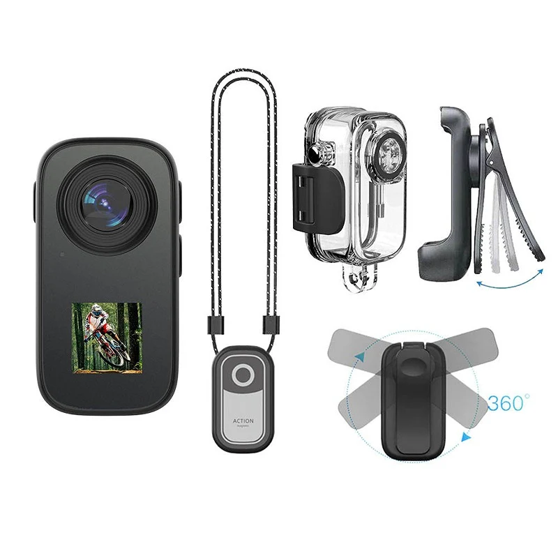 Portable Mini Action Camera – Black