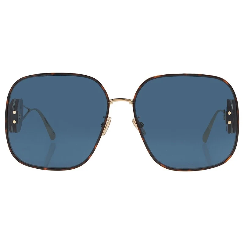 Dior DIORBOBBY Blue Square Ladies Sunglasses