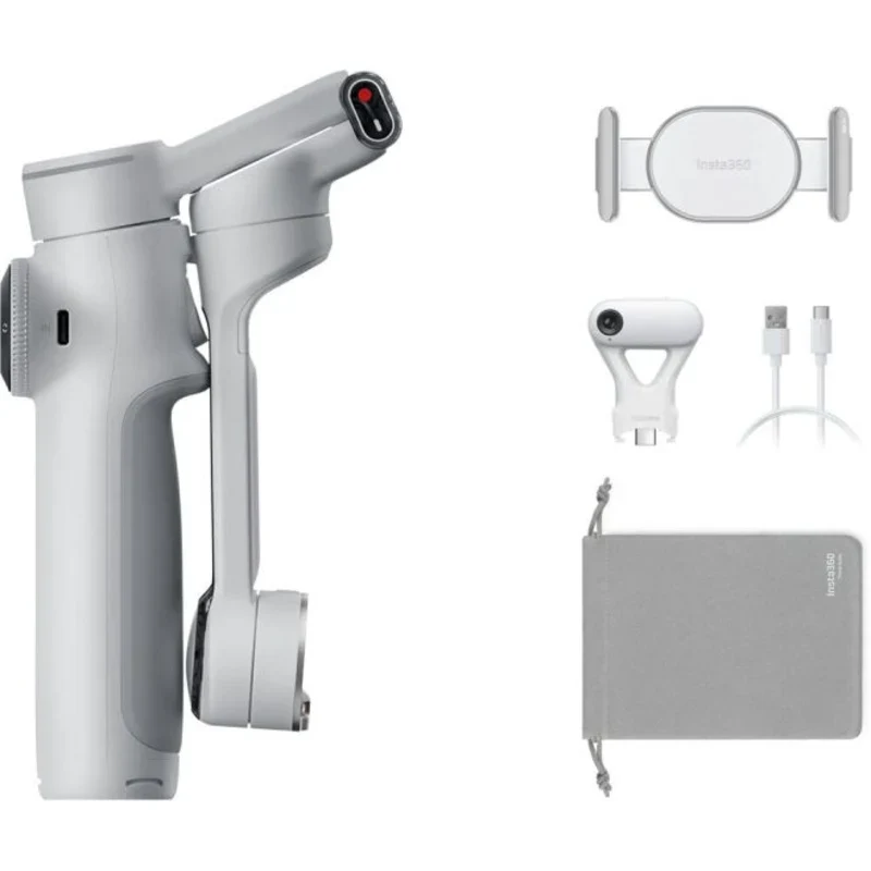 Insta360 Flow 2 Pro AI Tracker Kit stabilizer - Stone Gray