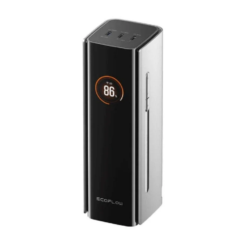 EcoFlow RAPID Pro Power Bank (27,650mAh, 300W, 140W Built-in Cable) - Silver