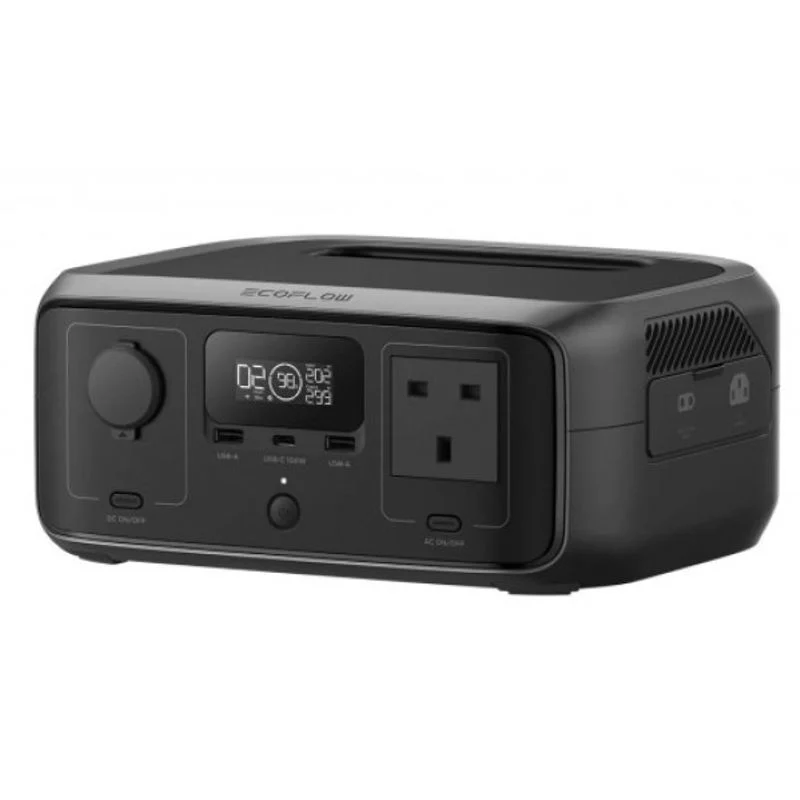 EcoFlow RIVER 3 (10msUPS) Portable Power Station (245Wh / 300W) Surge 600W