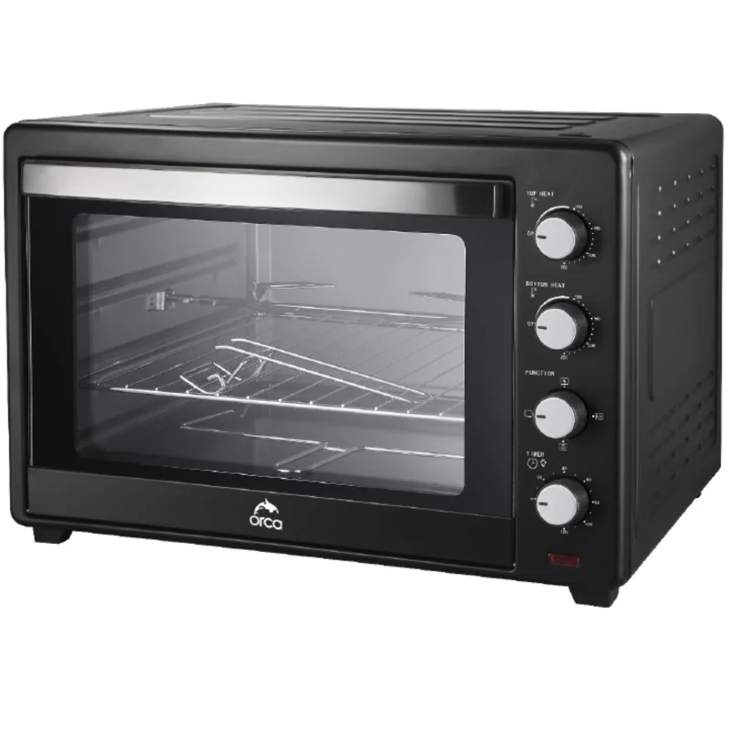 Orca Electric Oven 100 Liters 2000 Watts - Black