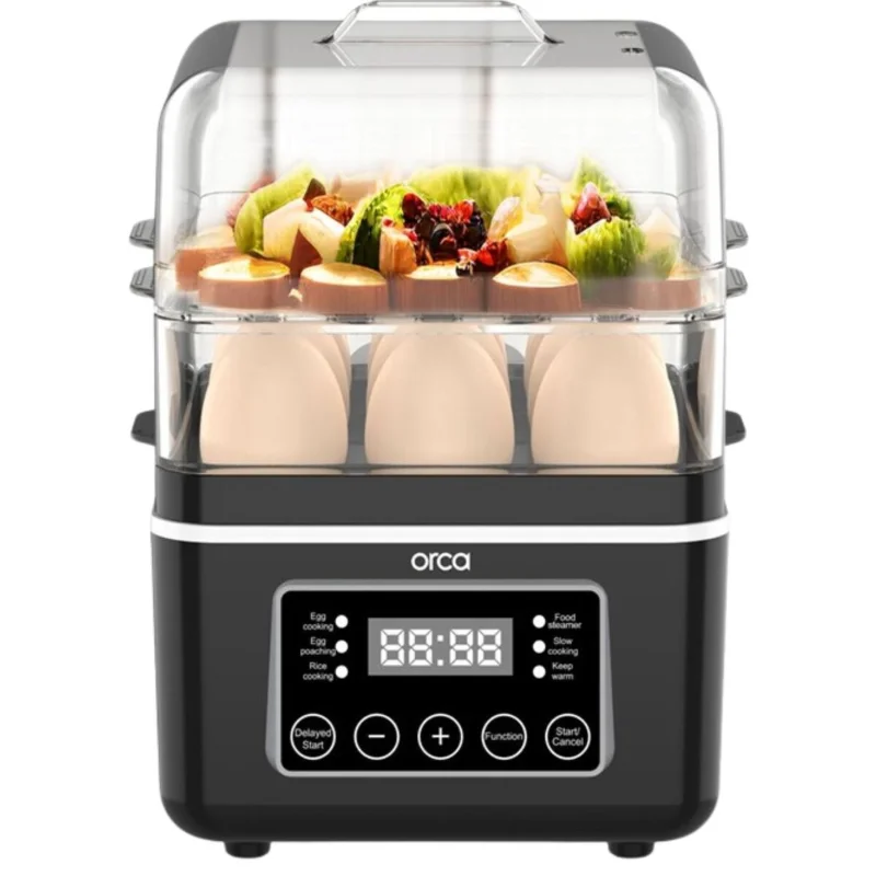 Orca Egg Boiler 8 Eggs 400W - Black