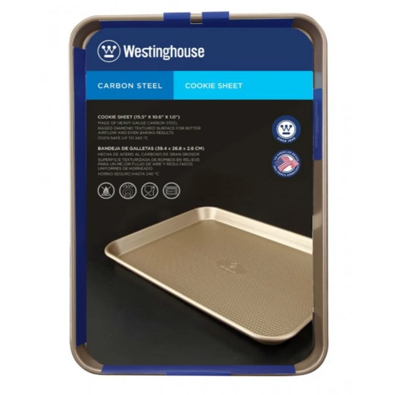 Westinghouse, Carbon Steel Roaster Pan, 34.3X24.1X6 Cm