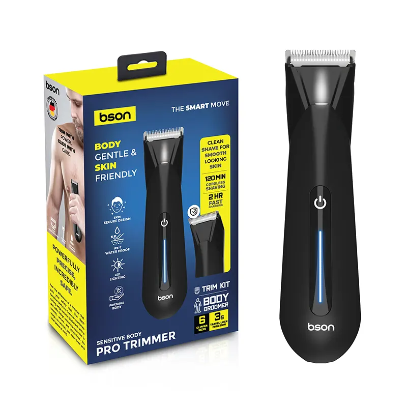BSON Sensitive Body Pro Trimmer - Waterproof & LED Light