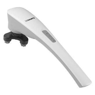NAIPO Rechargeable Handheld Massager, 4 Buttons Operation, 5 Massage h