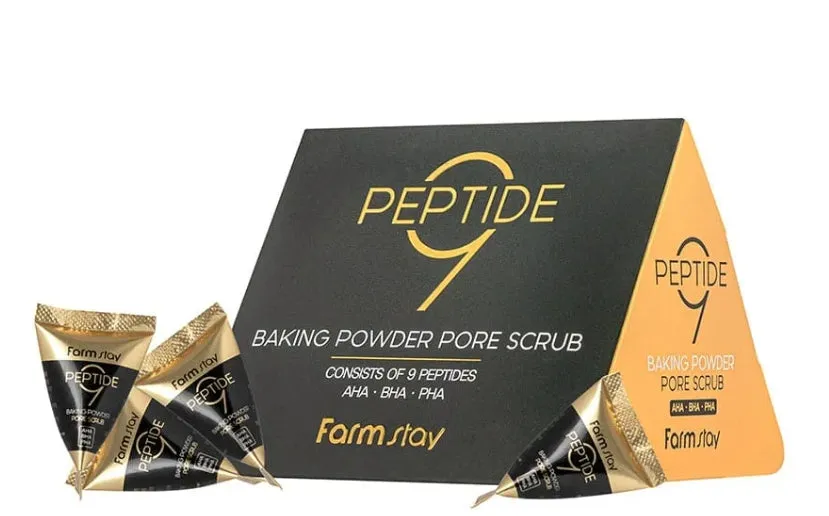 8809541199073-1.jpg Farm Stay Baking Powder 9 Peptide Pore Scrub - 8809541199073-1.jpg
