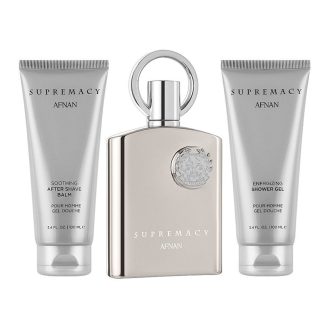 Afnan Supremacy 3 Pcs Set For Him - EDP 100 ML+Shower Gel 150 ML+After Shave 150 ML