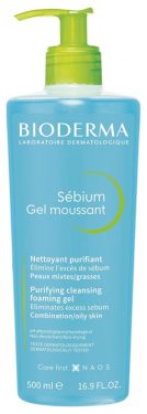 Bioderma Sebium Gel Moussant Purifying Cleansing Foaming Gel 500ml
