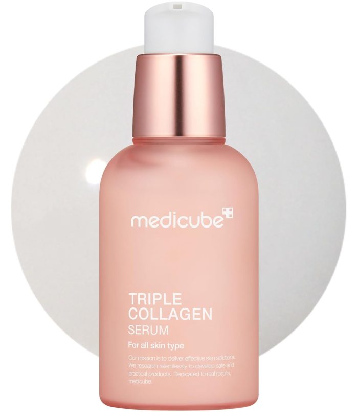 Medicube Triple Collagen Serum 1.85 fl.oz – Nourish dull skin with Triple Collagen Complex – A lightweight serum with Niacinamide and Hyaluronic Acid – Korean Skincare - r3r.jpg