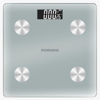 Porodo Lifestyle Gravis Smart Body Fat and BMI Scale with Digital Display