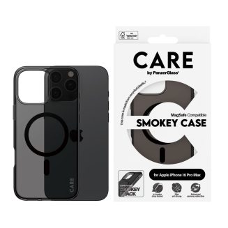 PanzerGlass® 1352, Case Flagship Smokey w. MagSafe iPhone 16 Pro Max