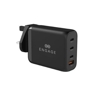 Engage, 4-Port GaN Travel Charger/Adapter (120W)