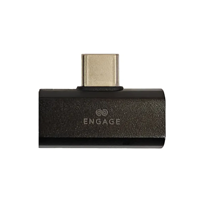 Engage_USB-C_To_Dual_USB-C_Adapter_Charge_Audio.png Engage, USB-C To Dual USB-C Adapter (Charge + Audio) - Engage_USB-C_To_Dual_USB-C_Adapter_Charge_Audio.png