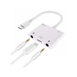 Engage, USB-C to Dual 3.5 mm Audio + Charging Adapter