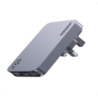 UGREEN 25356, Nexode Pro 65W 3-Port GaN Ultra-Slim Fast Charger